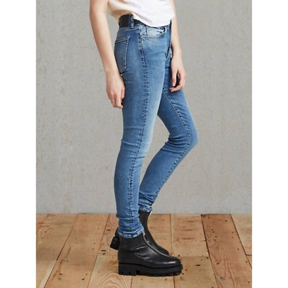 Levi's Made & Crafted Jeans Sliver High Skinny Stretch Kaihara Denim - Picture 4 of 11